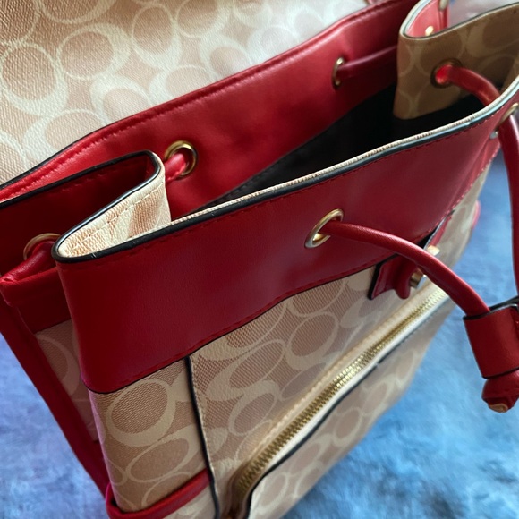 BEST SELLER Chic Red Fashion Backpack - Picture 3 of 11